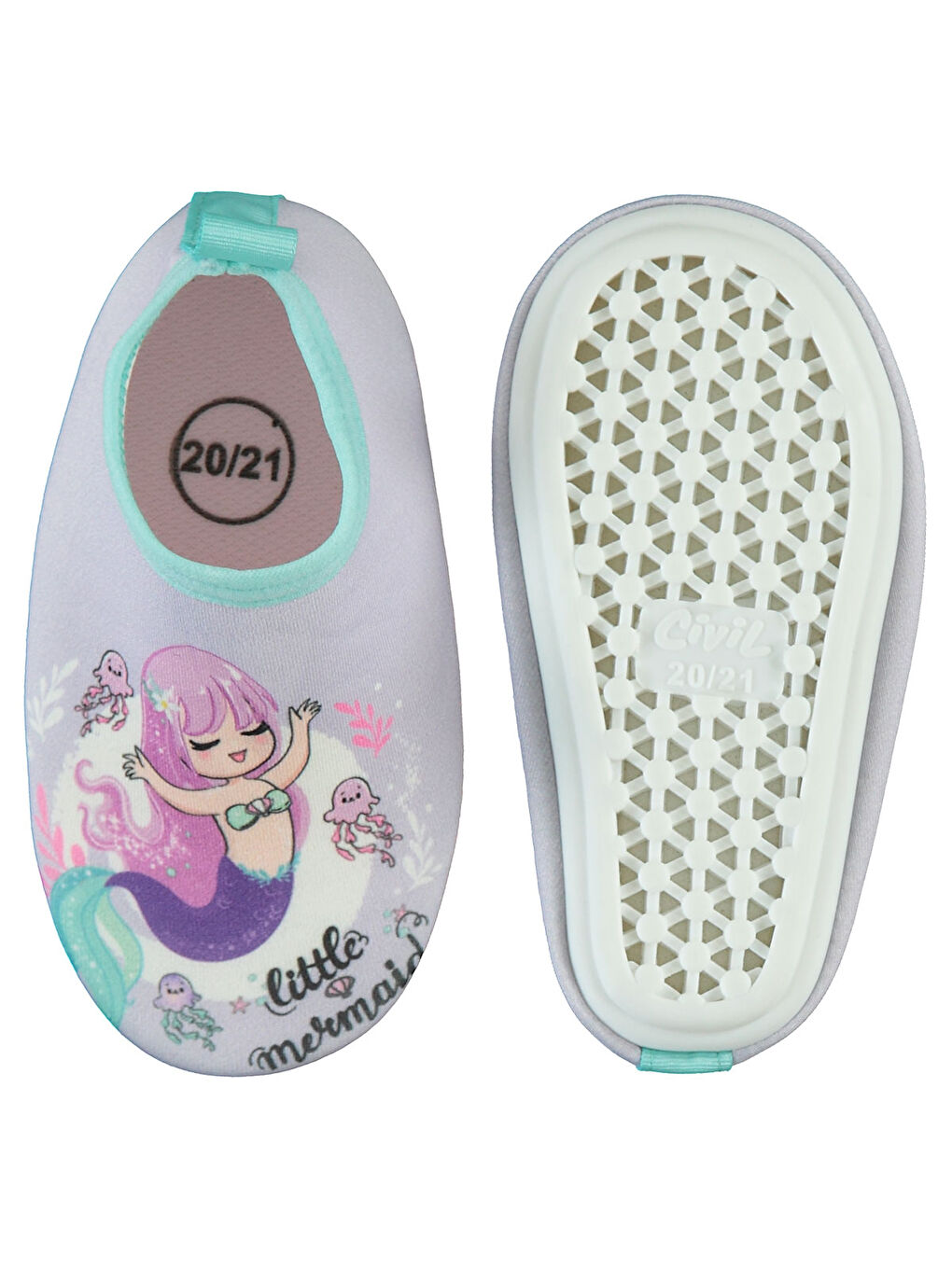 Girls Kız Çocuk Deniz Ayakkabısı 21-25 Numara Lila-1