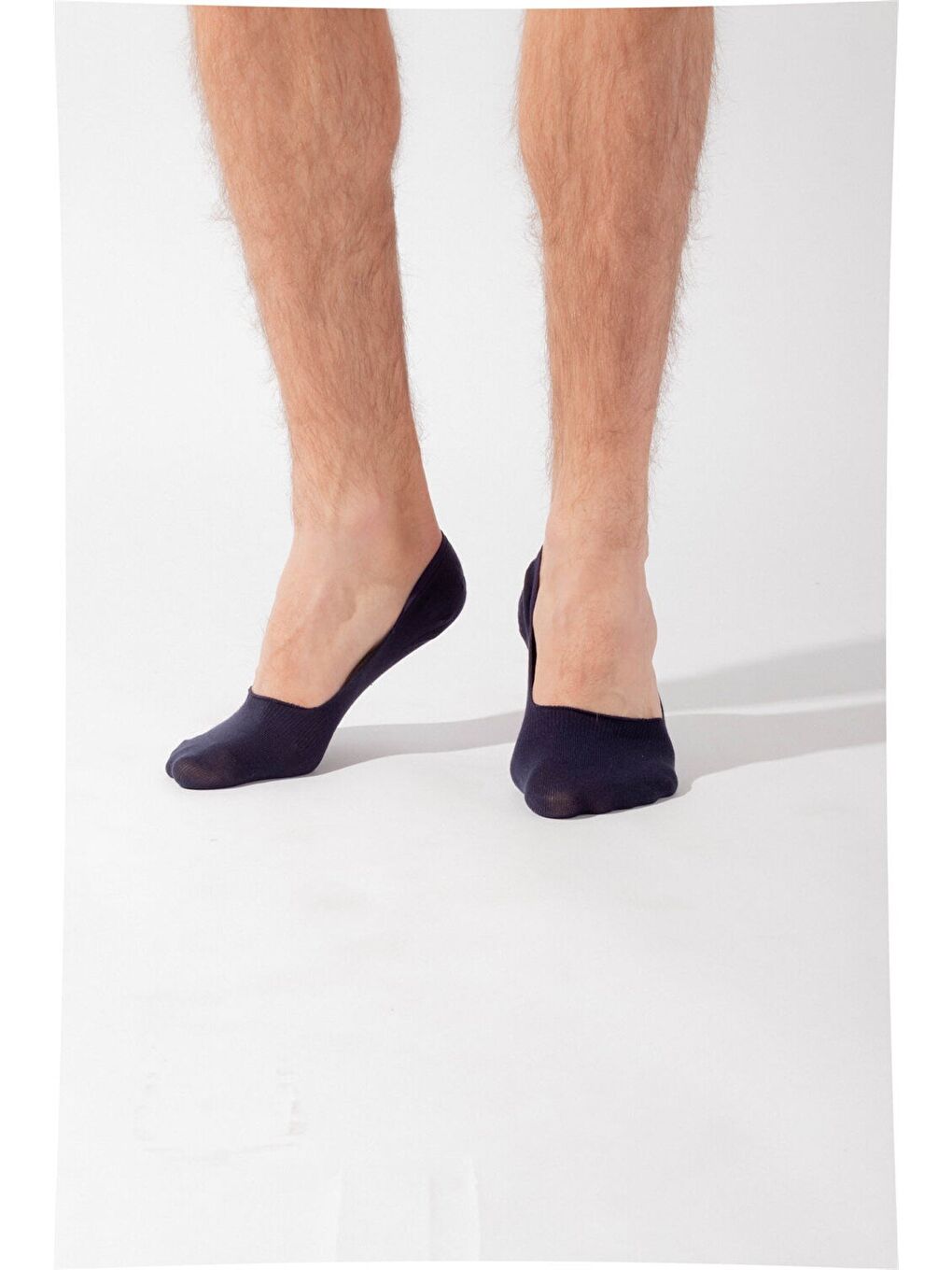 Erkek Basic Görünmez Çorap Lacivert