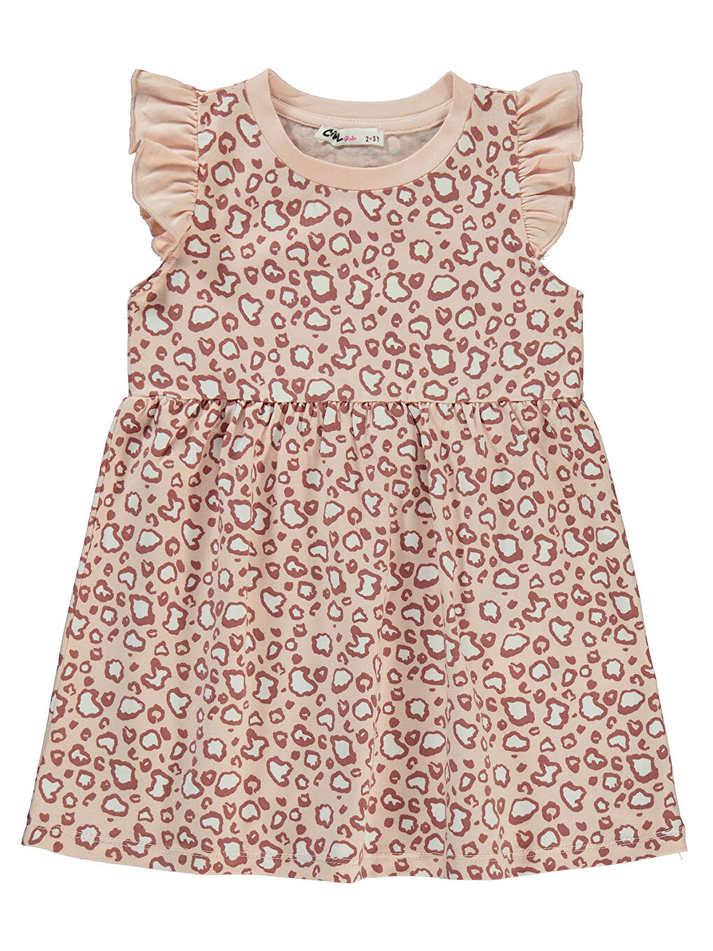 Pembe Girls Kız Çocuk Elbise 2-5 Yaş Açık Pudra