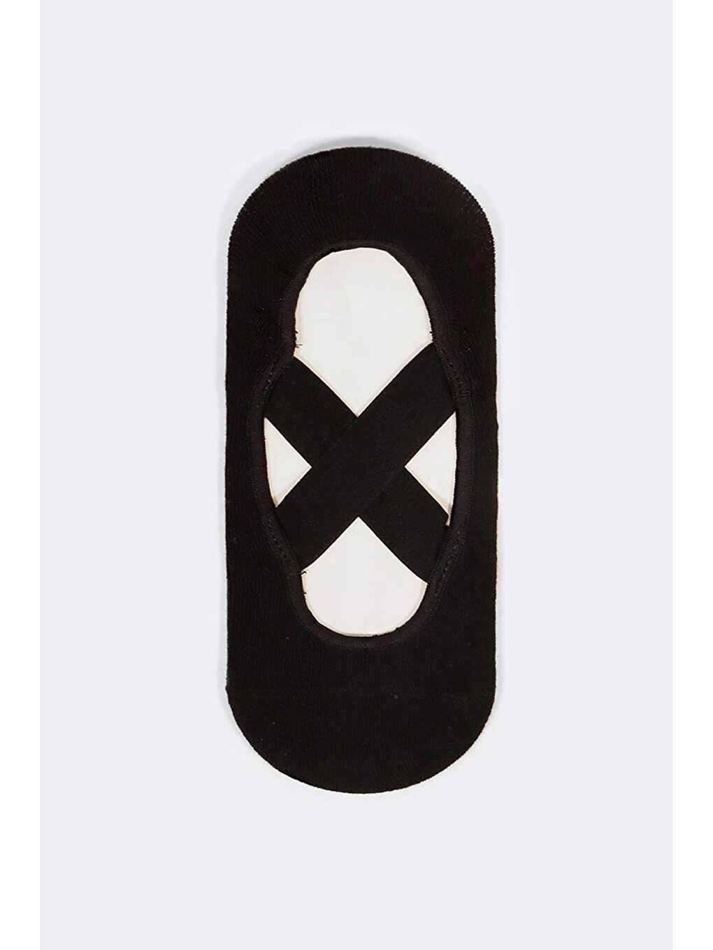 Siyah Asta Yoga Çocuk Görünmez Çorap SİYAH