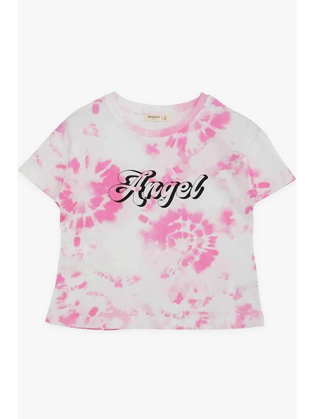 Kız Çocuk Tişört Yazı Baskılı Beyaz (8-14 Yaş)-4