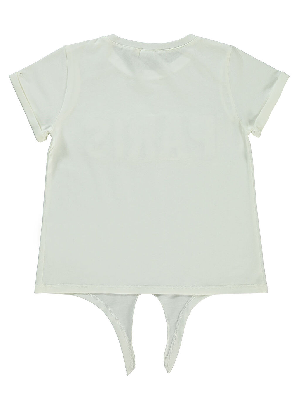 Girls Kız Çocuk Tişört 10-13 Yaş Ekru-1