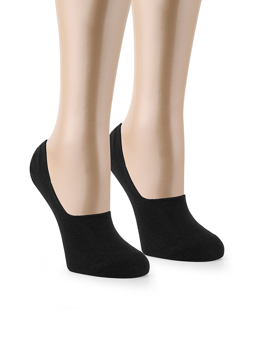 Beyaz 12 Çift Unisex Dikişsiz Babet-2