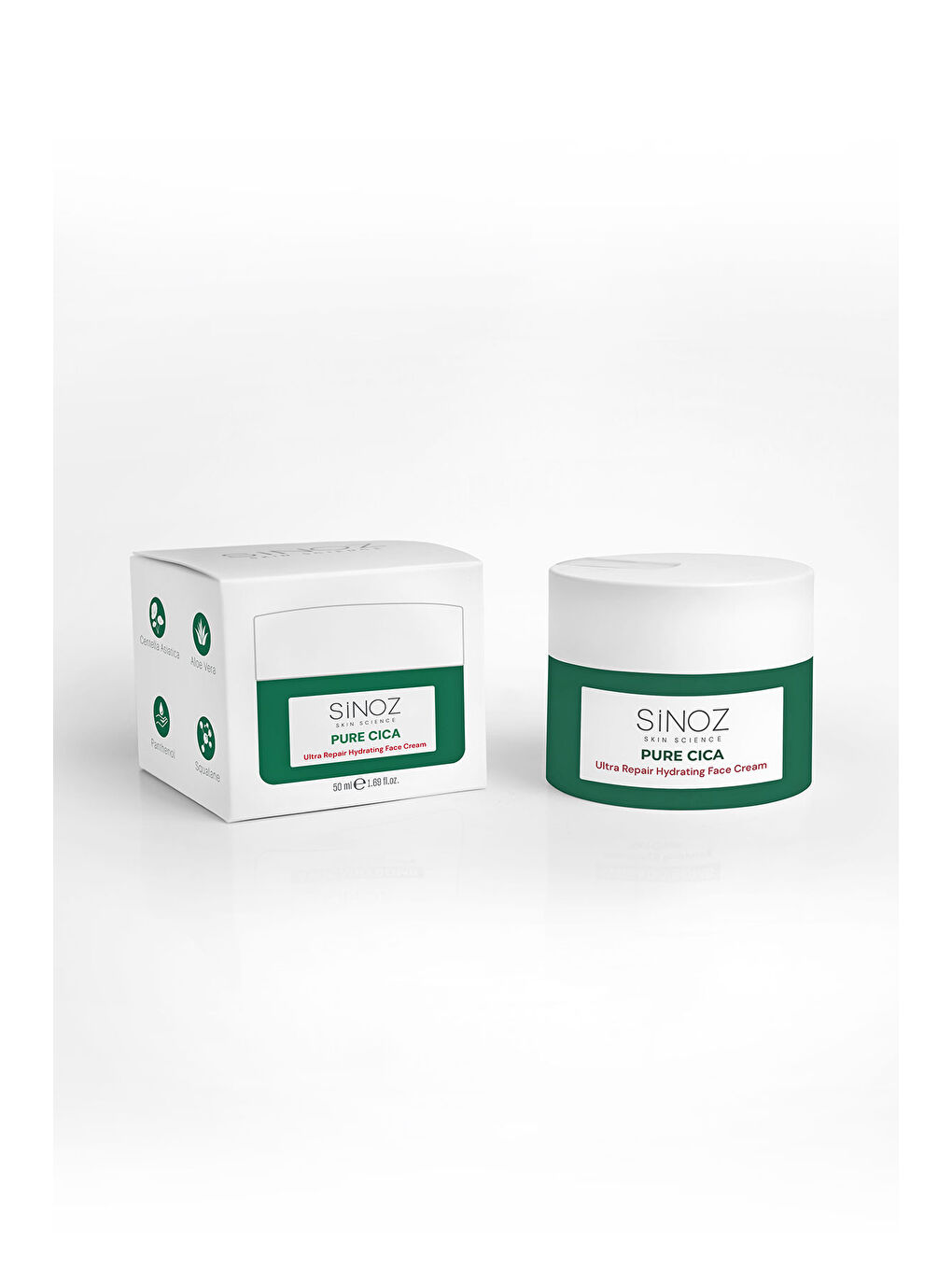 Pure Cica Yoğun Onarıcı Nemlendirici Bakım Kremi 50 ML Tahriş Olmuş Hasarlı Ciltler için-4