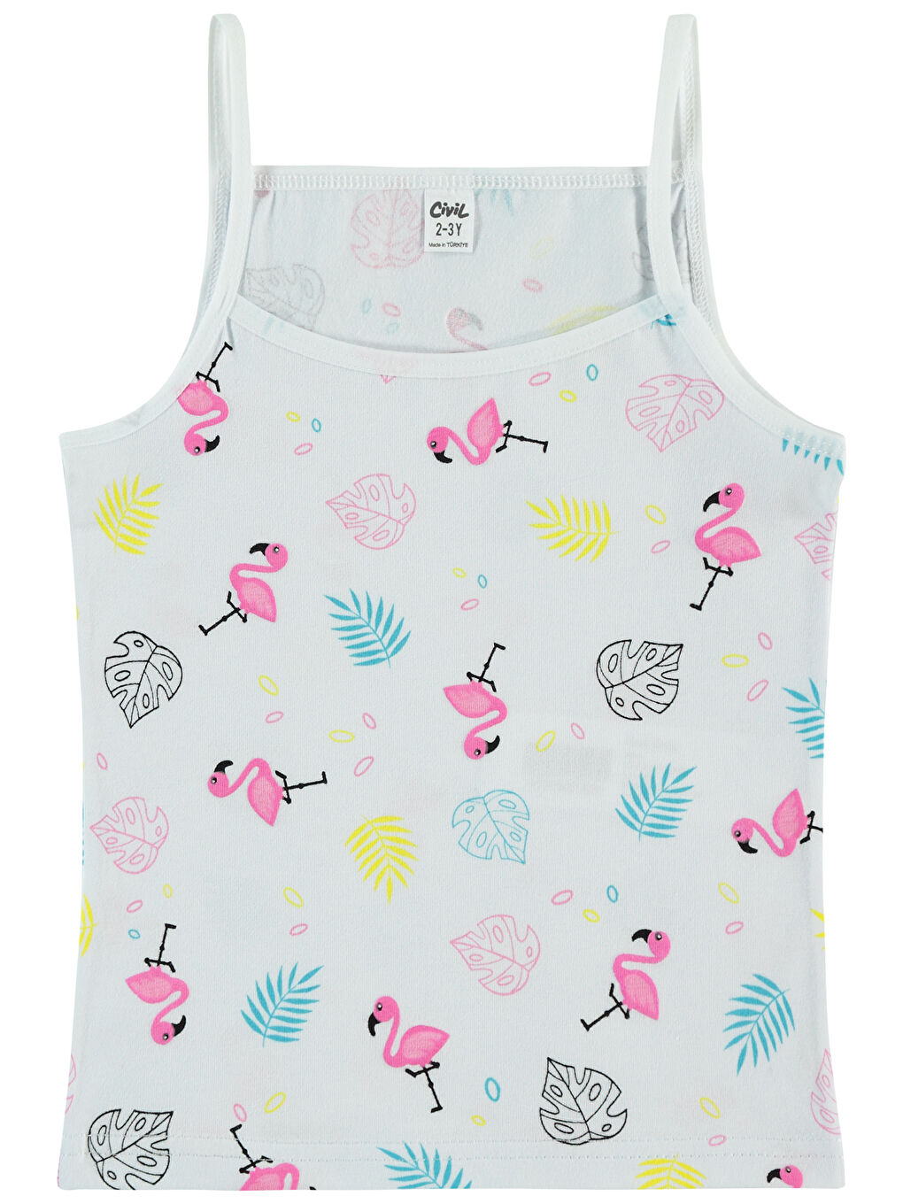 Yeşil Girls Kız Çocuk 2'li Atlet Set 2-10 Yaş Mint-1