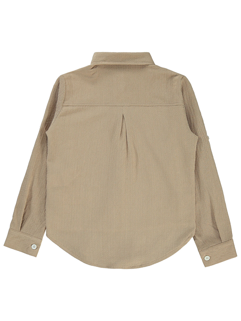 Girls Kız Çocuk Gömlek 6-9 Yaş Açık Bej-2