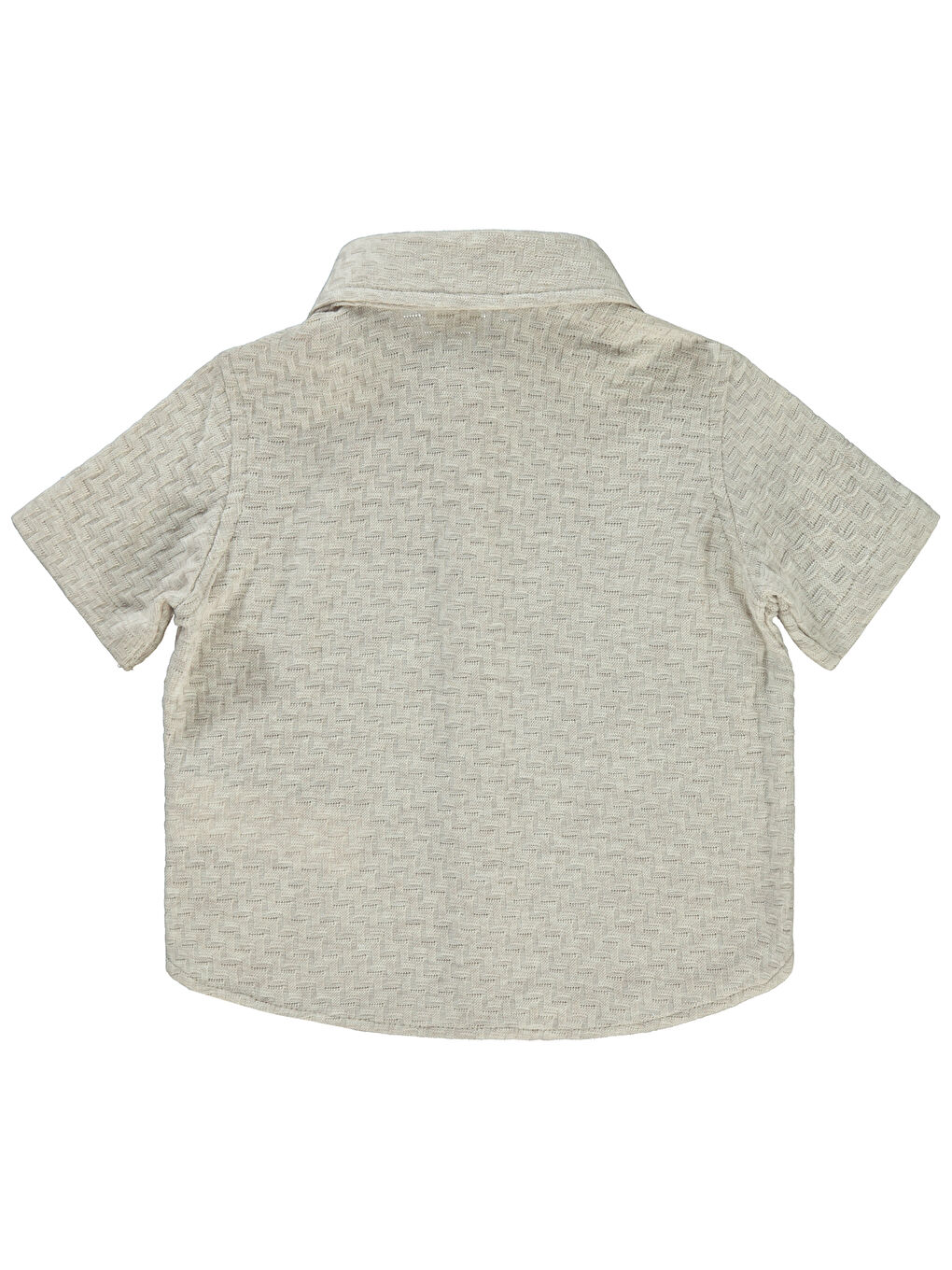 Kahverengi Baby Erkek Bebek Gömlek 6-18 Ay Sütlü Kahve-1