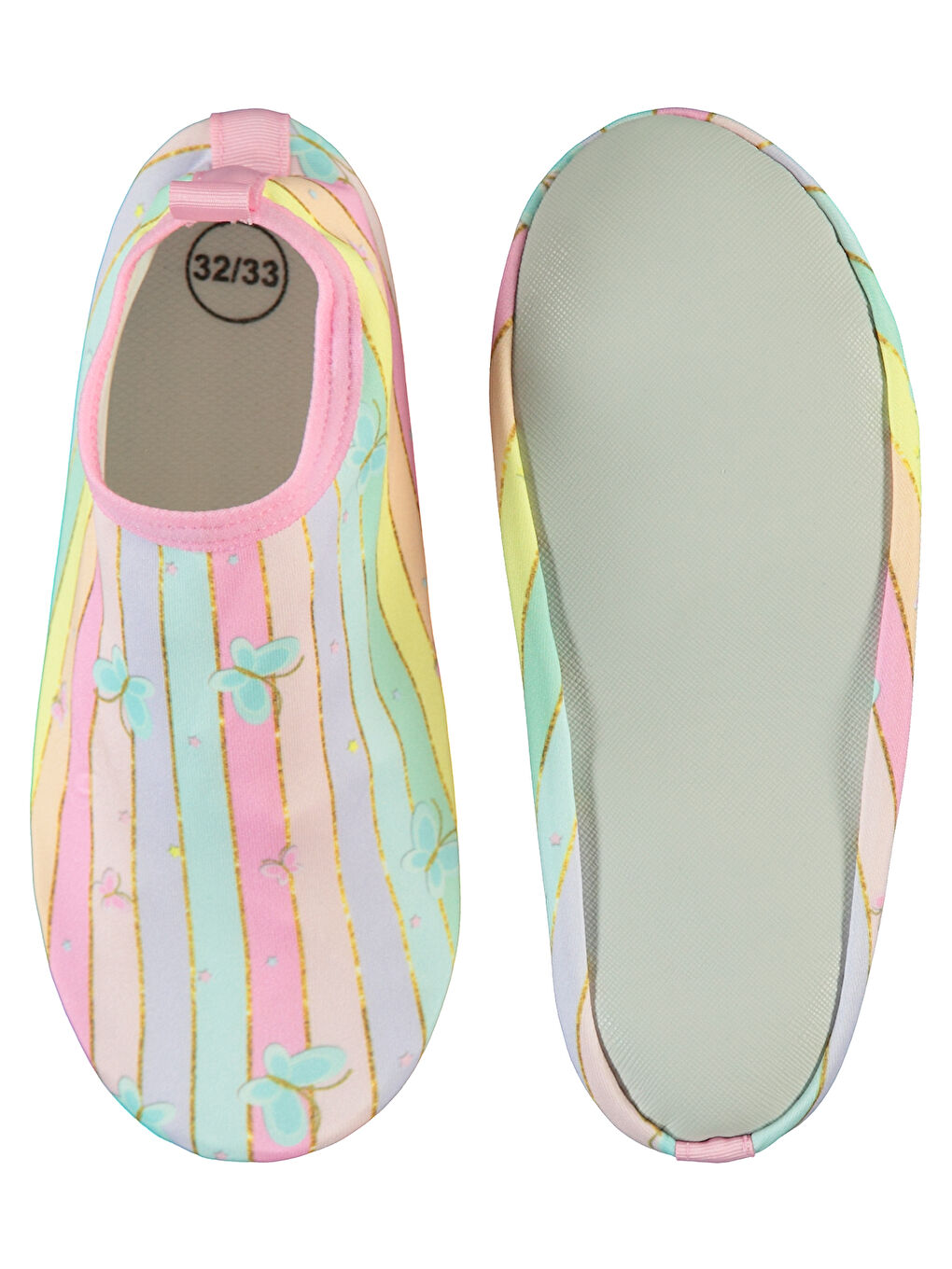 Yeşil Girls Kız Çocuk Deniz Ayakkabısı 31-35 Numara Mint-1