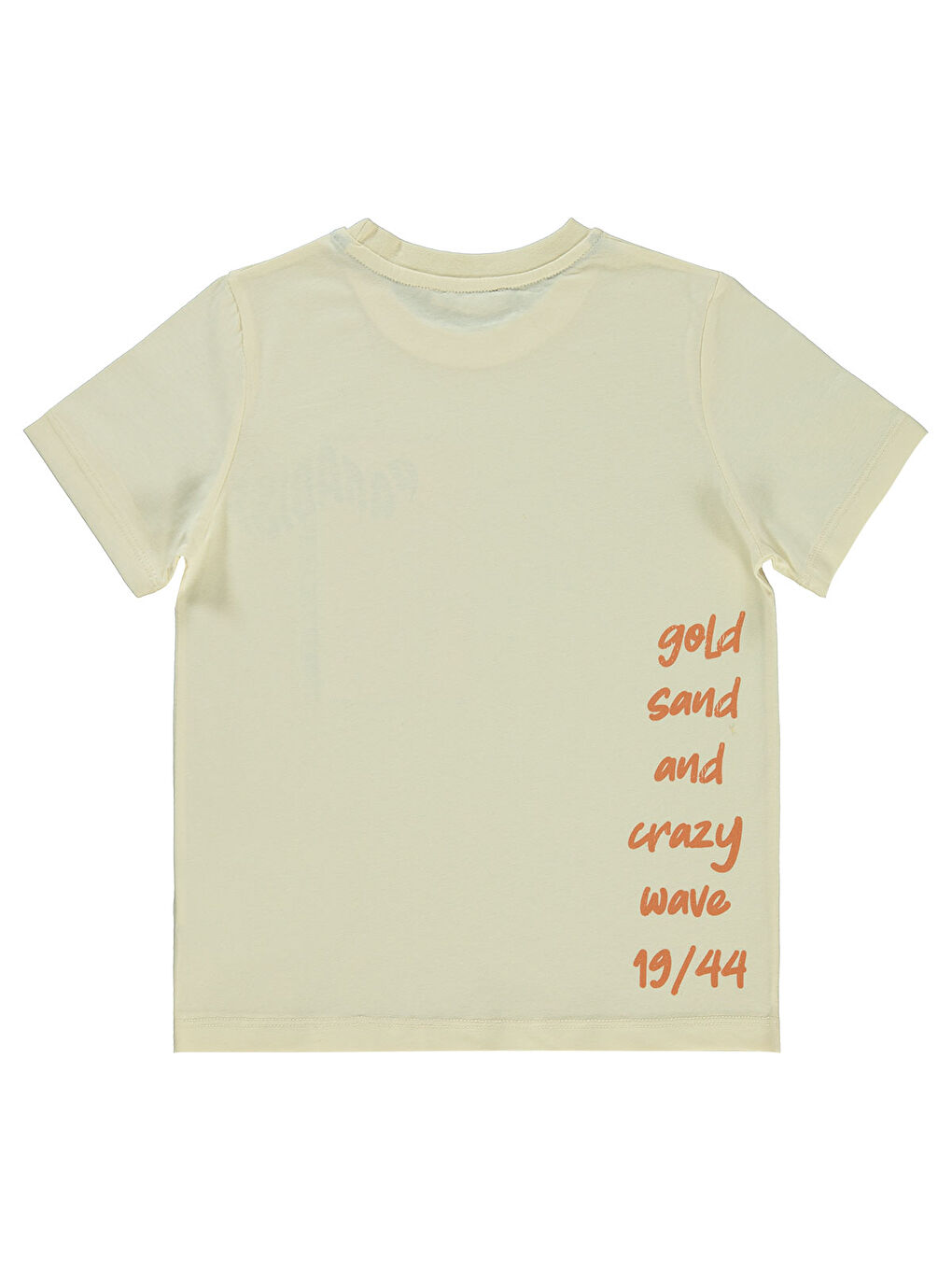 Bej Boys Erkek Çocuk Tişört 6-9 Yaş Fildişi-1
