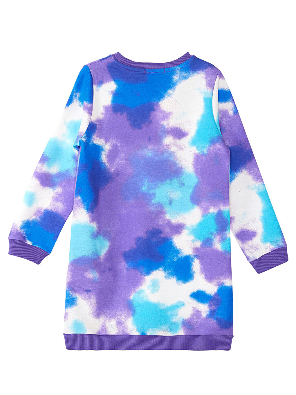 Karışık Fab.Batik Kız Çocuk Elbise-3