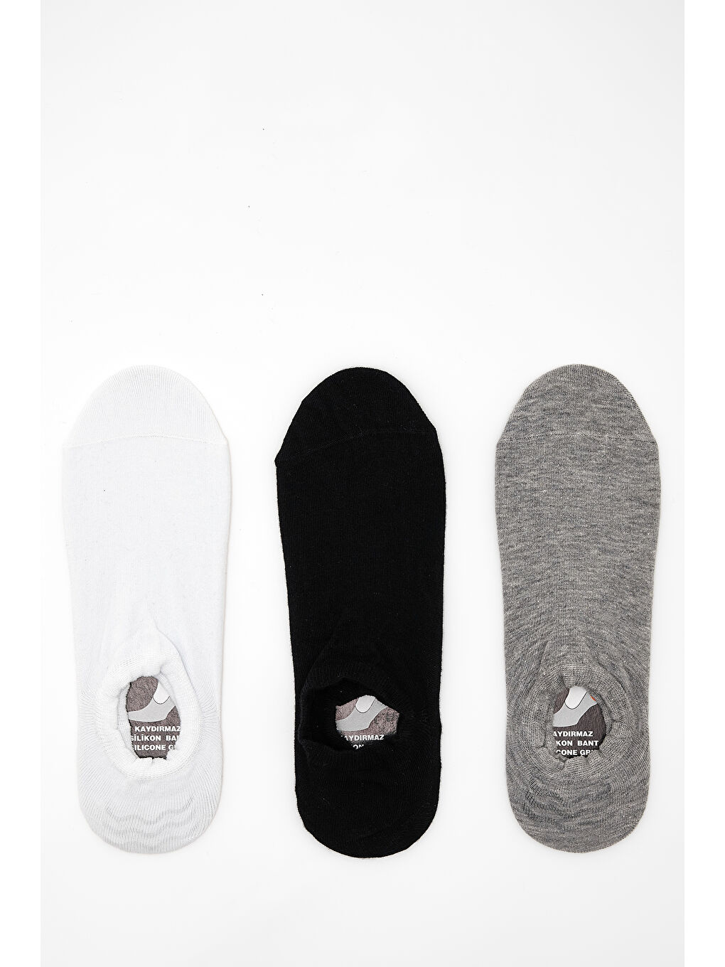 Gri Skechers Erkek Babet Çorap 40-44  0106-1