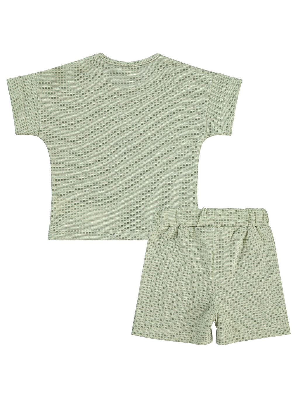 Baby Kız Bebek Şortlu Takım 6-18 Ay Çağla Yeşili-1