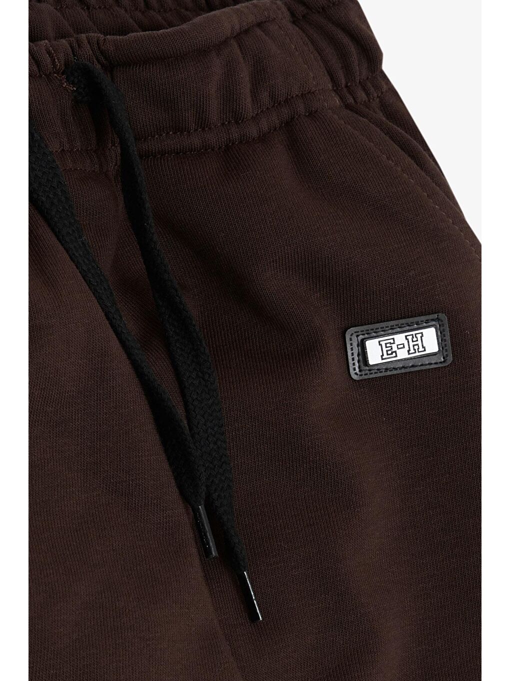 Kahverengi Erkek Çocuk Alt Armalı Bağcık Aksesuarlı Paçası Lastikli Koyu Kahve (4 Yaş)-2