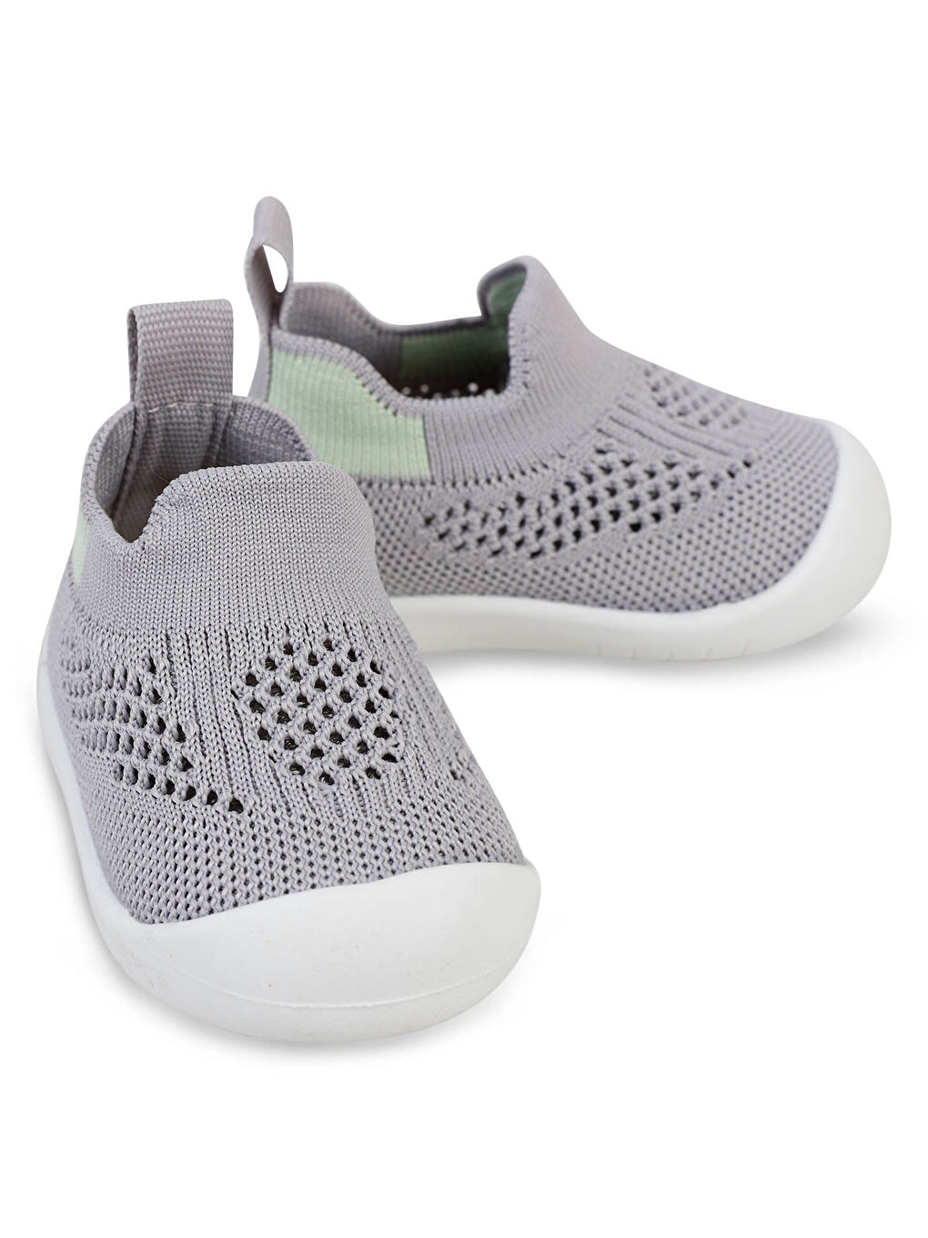 Baby Erkek Bebek İlkadım Ayakkabı 18-22 Numara Gri-1