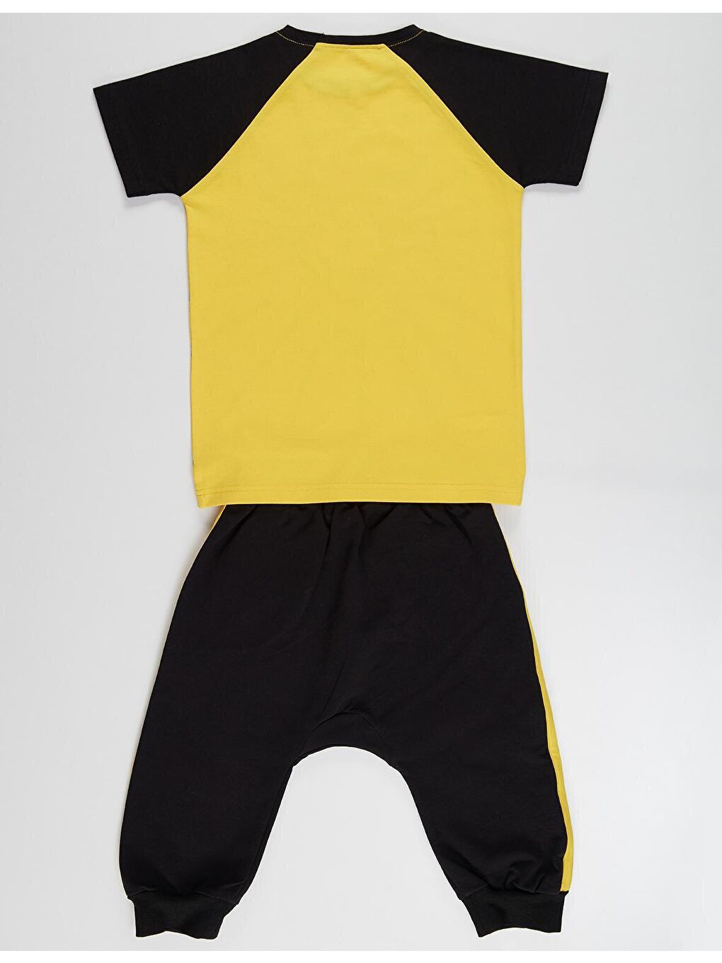 Karışık Dj Ape Erkek Çocuk Tişört Kapri Şort Takım-3