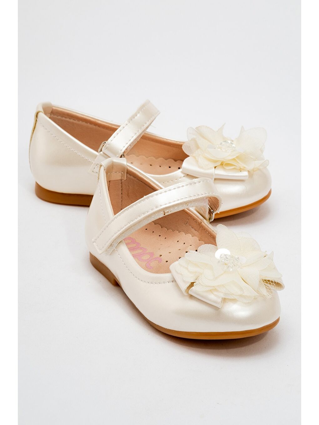 Ekru Kız Çocuk Sedef Fashion Babet