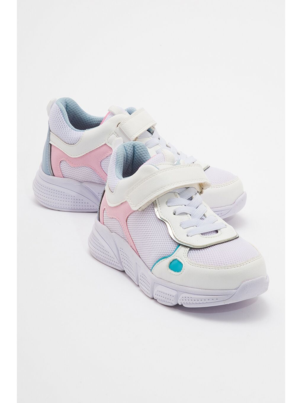 Kız Çocuk Beyaz Günlük Spor Ayakkabı-1
