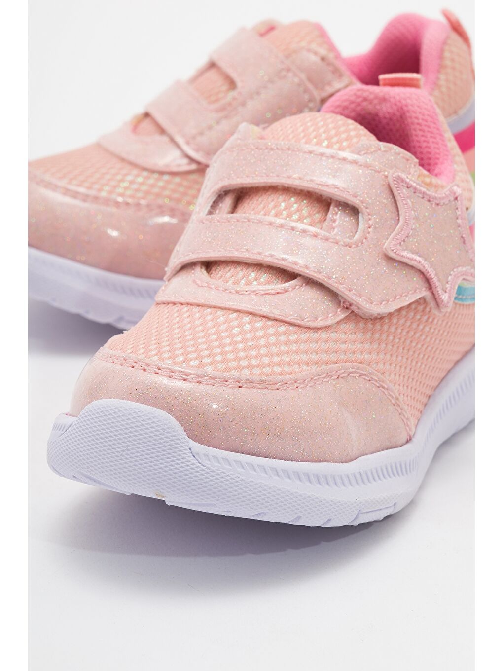Kız Çocuk Pembe Günlük Spor Ayakkabı-1