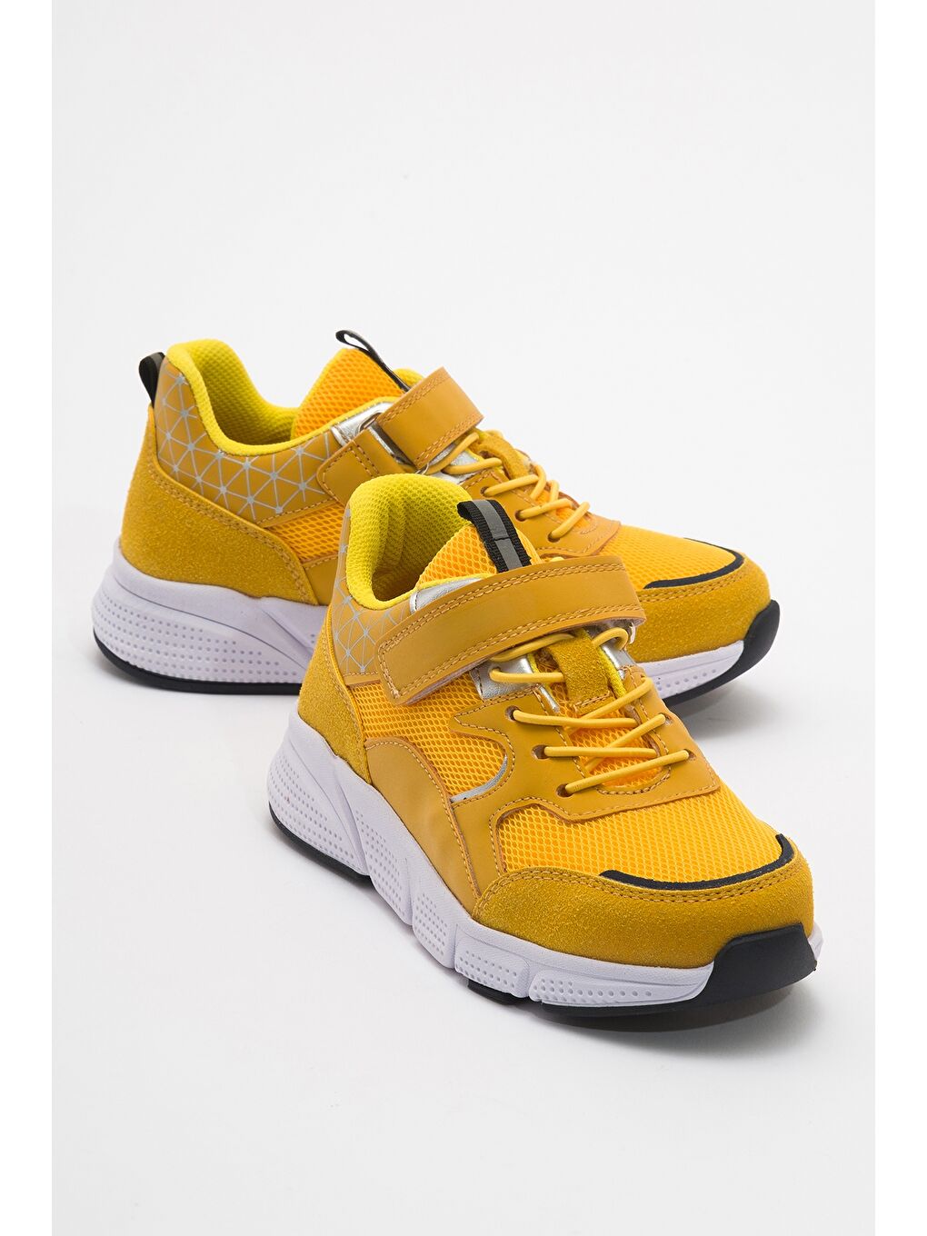 Unisex Çocuk Sarı Günlük Spor Ayakkabı-1