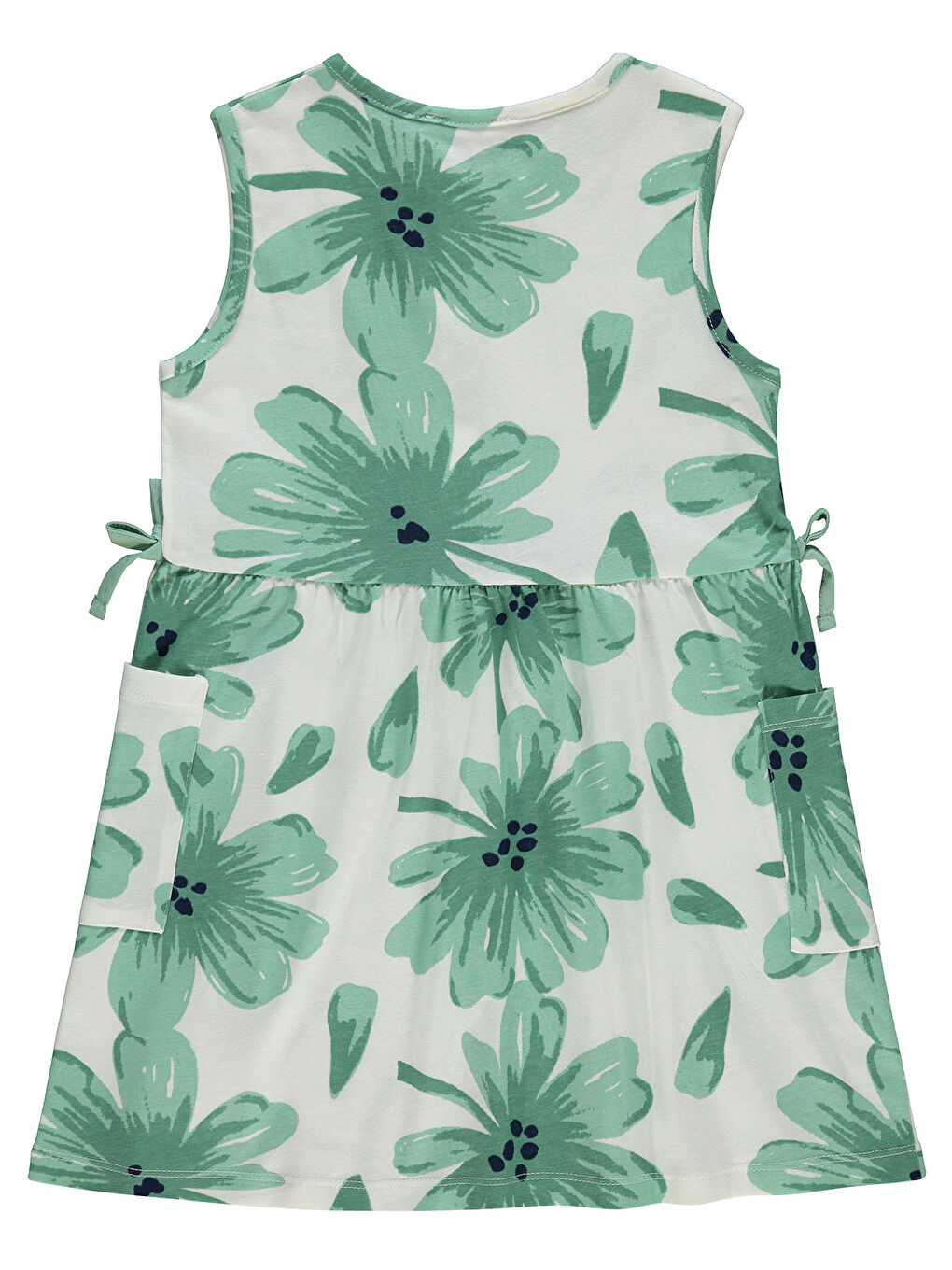 Girls Kız Çocuk Elbise 6-9 Yaş Çağla Yeşili-1