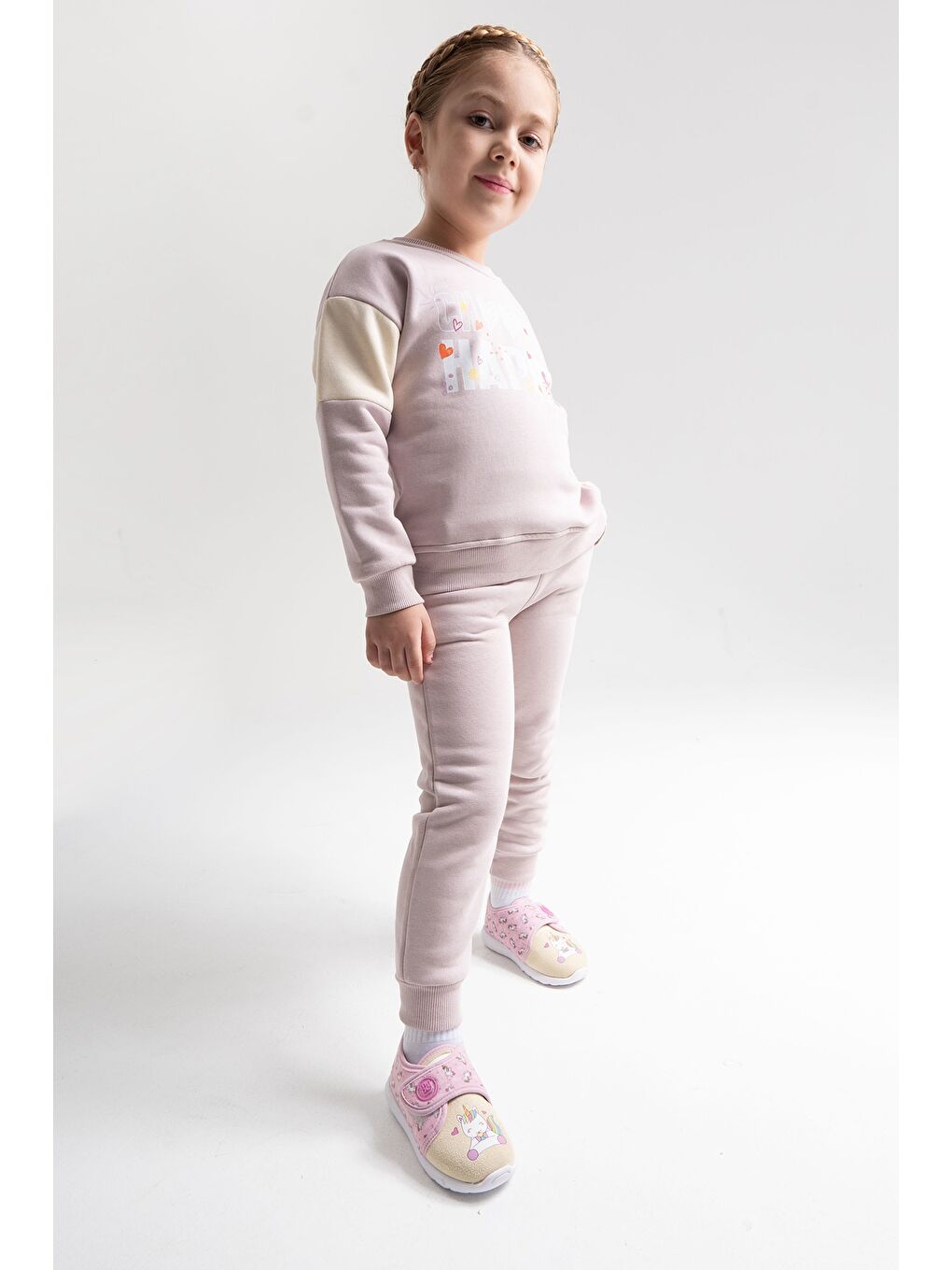 Pembe Unisex Çocuk  Anatomik Çocuk Panduf