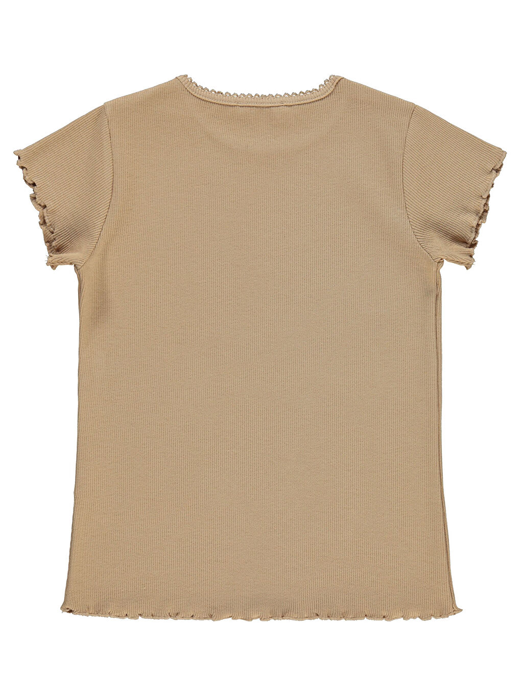 Ekru Girls Kız Çocuk Tişört 6-9 Yaş Yulaf Sütü-2