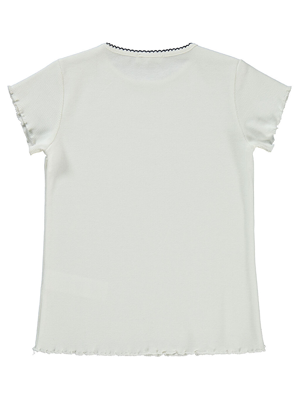 Girls Kız Çocuk Tişört 6-9 Yaş Ekru-2