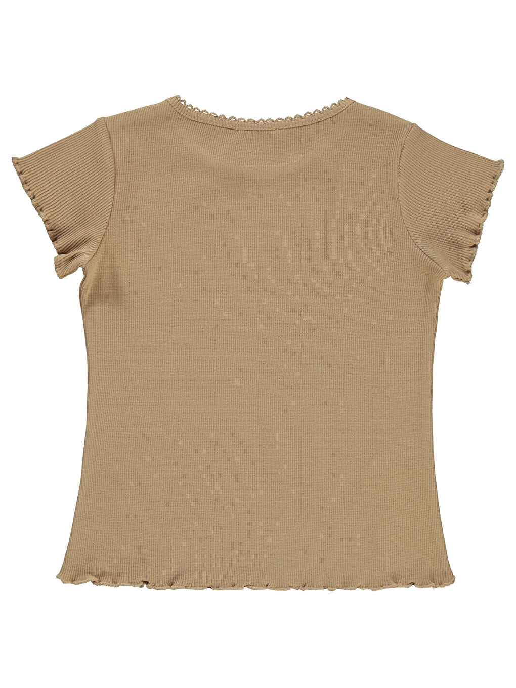 Ekru Girls Kız Çocuk Tişört 2-5 Yaş Yulaf Sütü-2