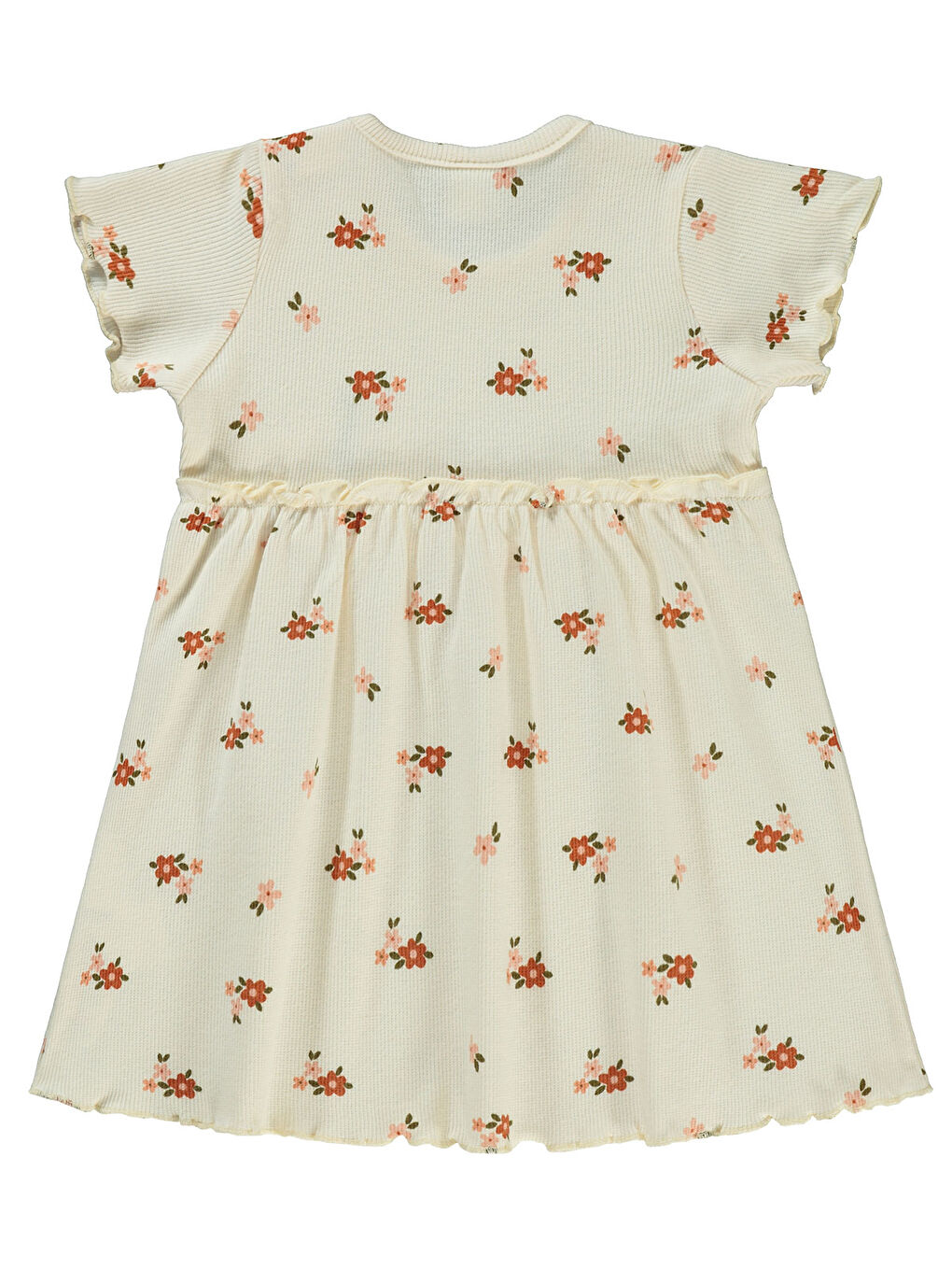 Bej Baby Kız Bebek Elbise 6-18 Ay FilDişi-1