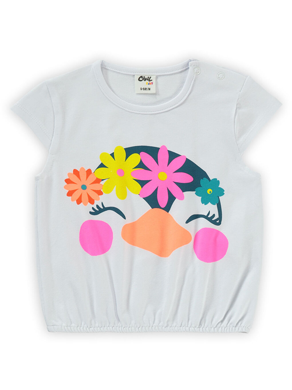 Baby Kız Bebek Takım 6-18 Ay Beyaz-2