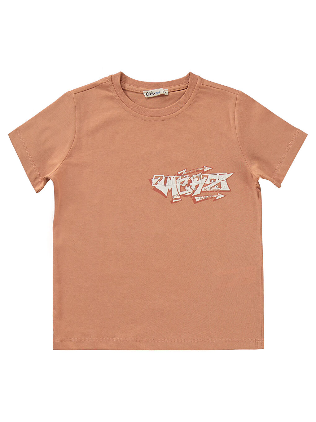 Kahverengi Boys Erkek Çocuk Takım 6-9 Yaş Kiremit-1