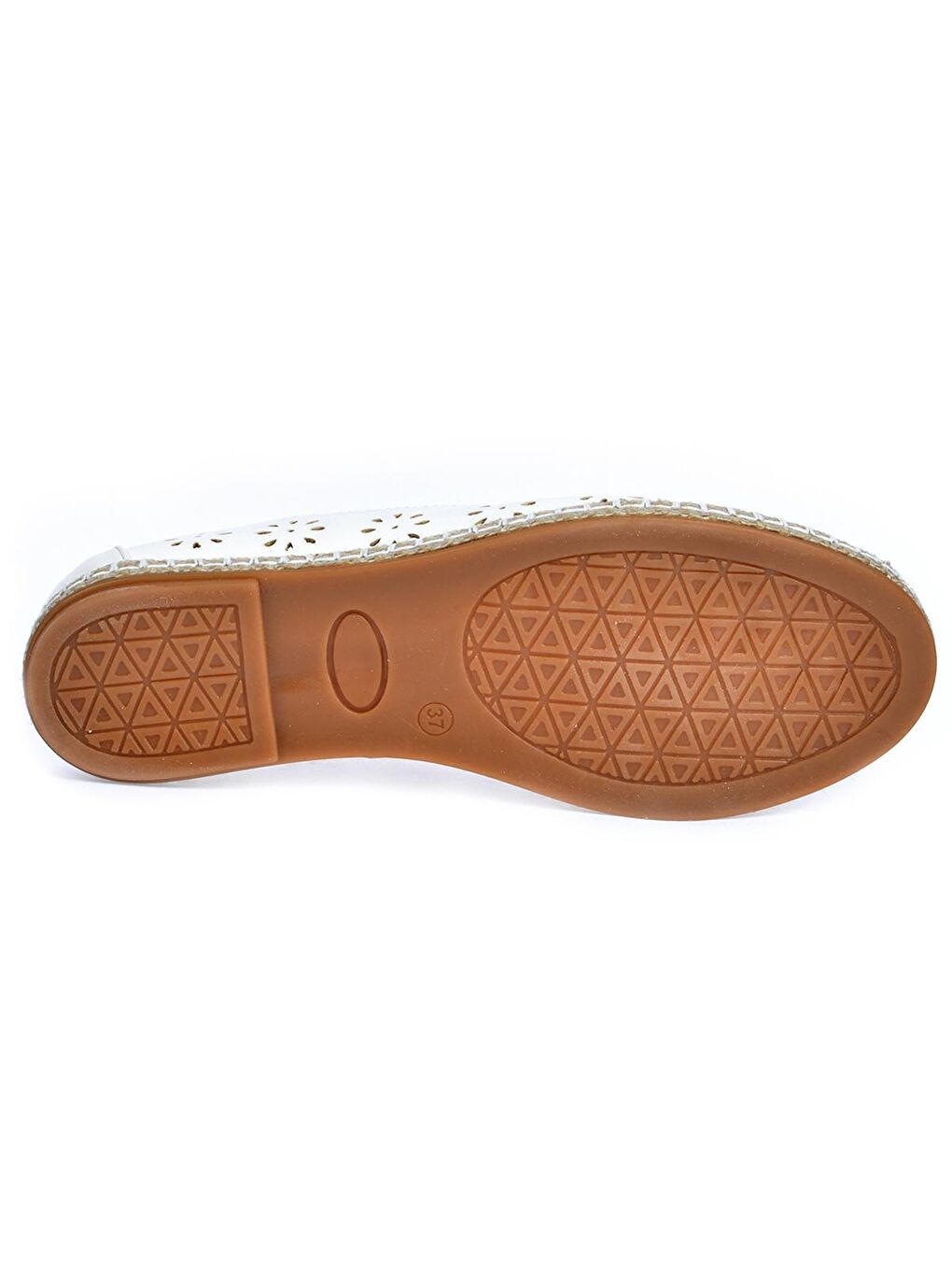 Beyaz Günlük Anatomik Kadın Babet Ayakkabı 139-45-4