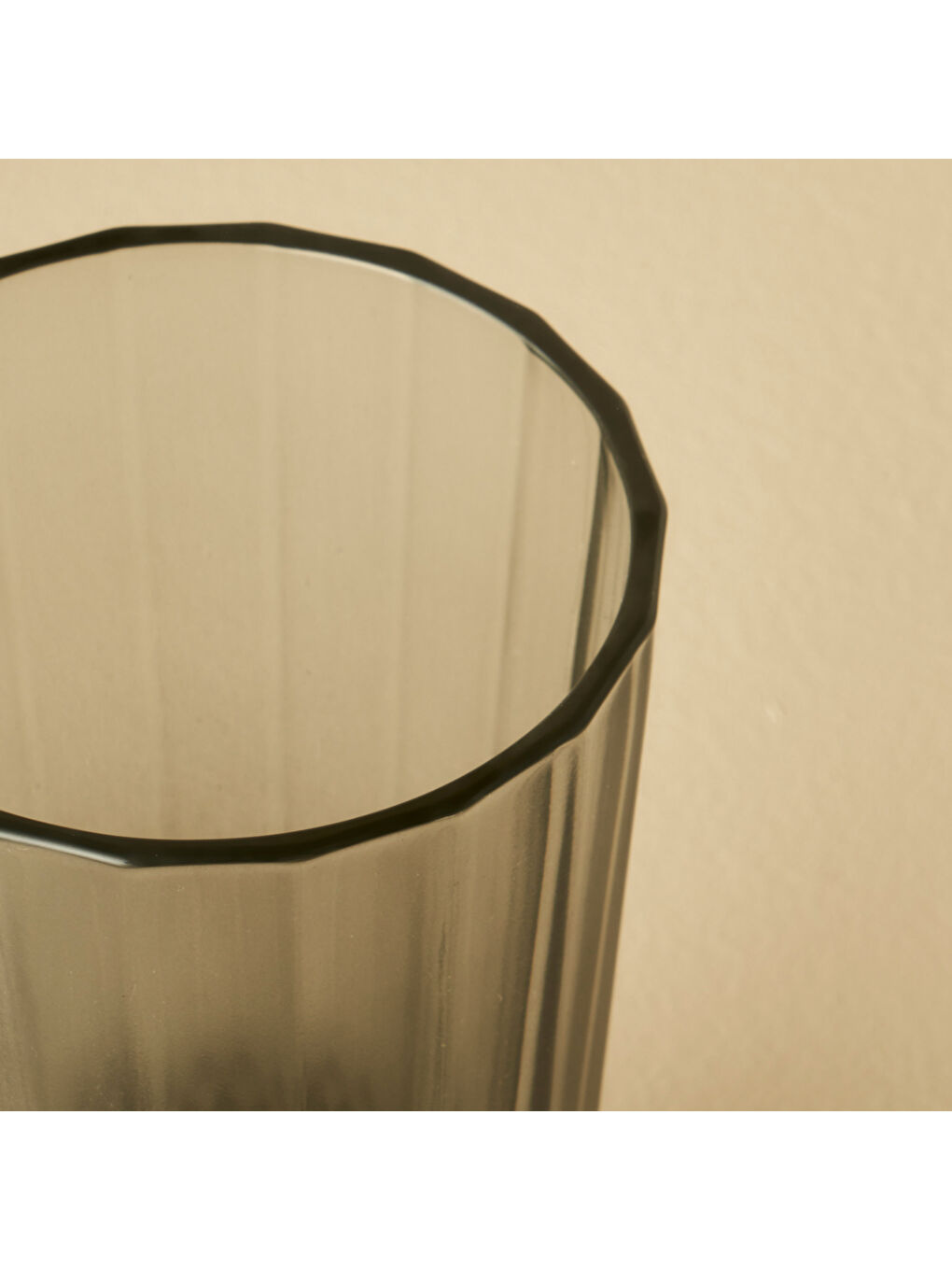 Colore Kesme Meşrubat Bardağı 6'lı Antrasit (345 cc)-1