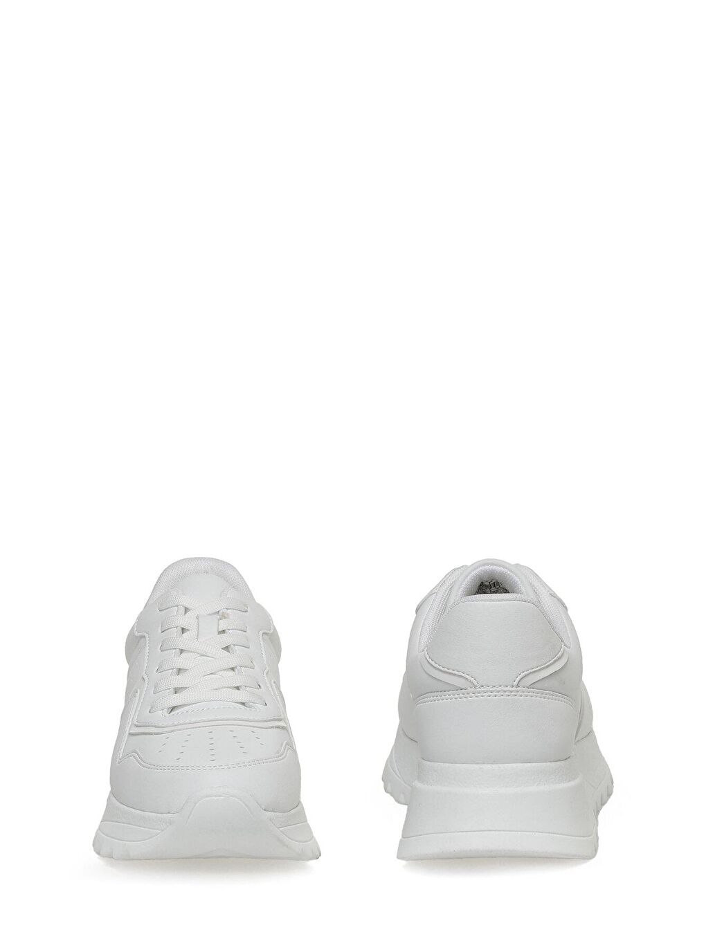 CW23038 3PR Beyaz Kadın Spor Ayakkabı-4