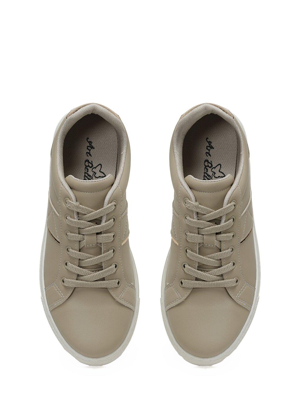 CW23041 3PR Bej Kadın Sneaker-3
