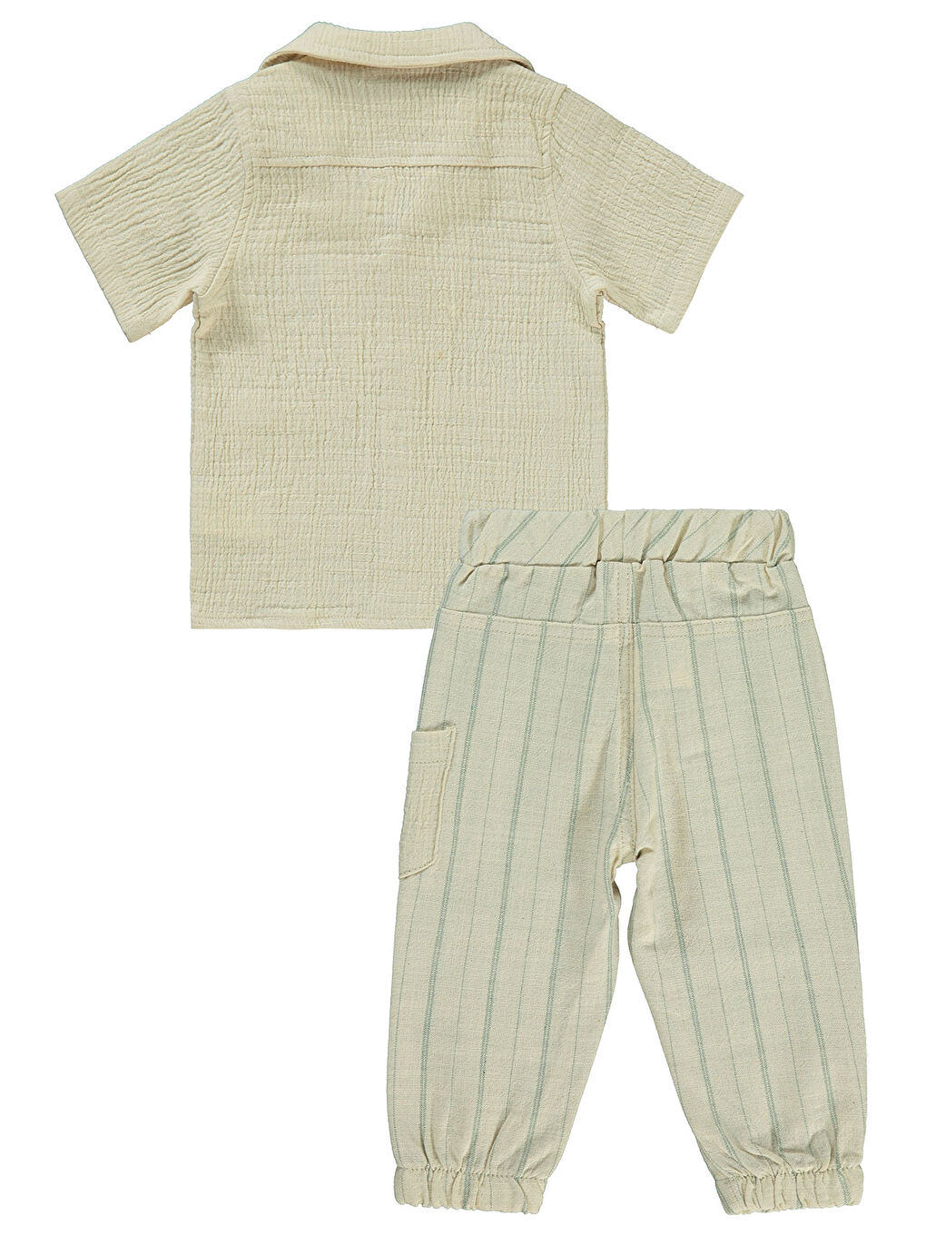 Erkek Bebek Takım 12-36 Ay Bej-1