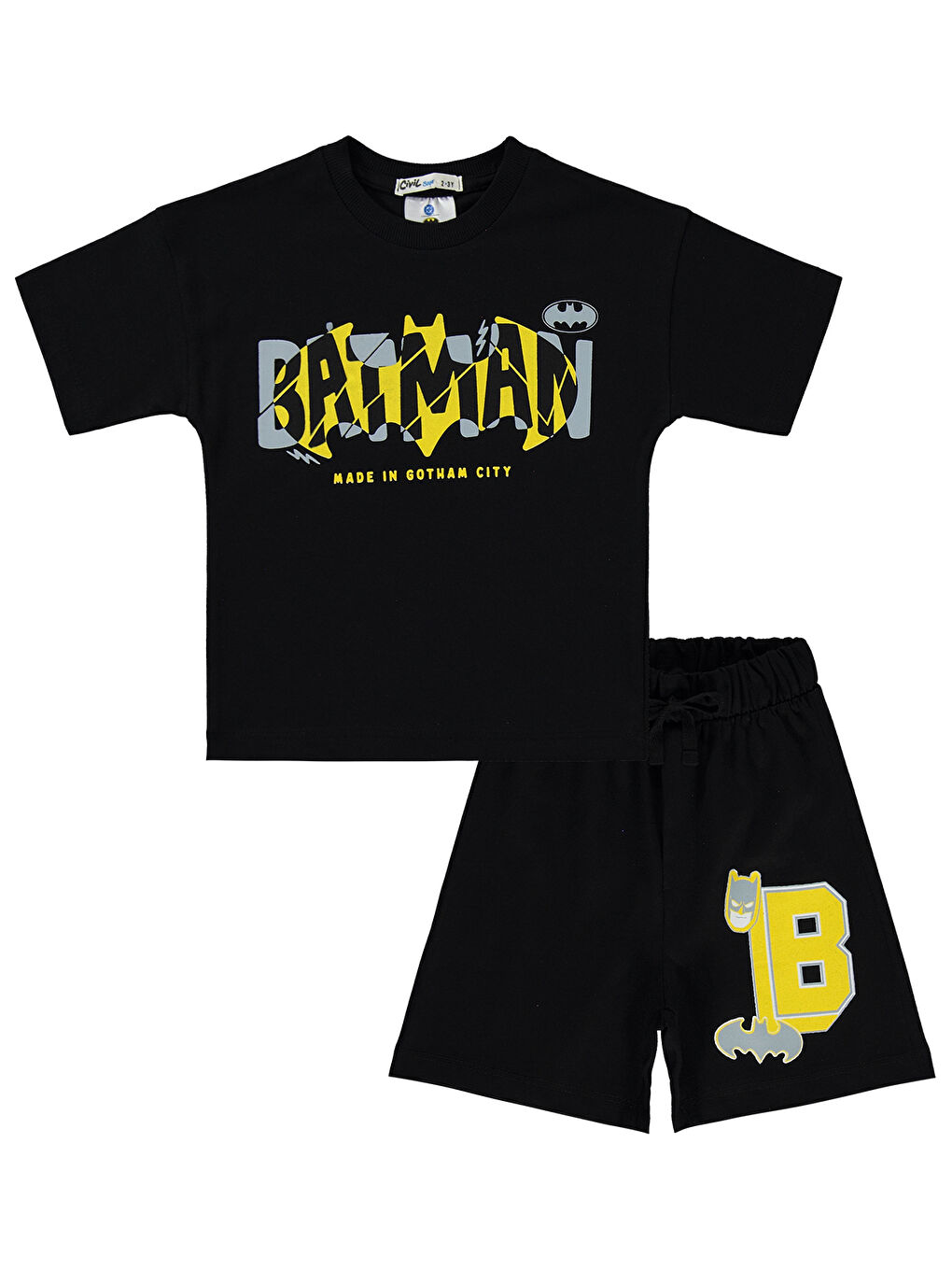 Erkek Çocuk Takım 2-5 Yaş Siyah