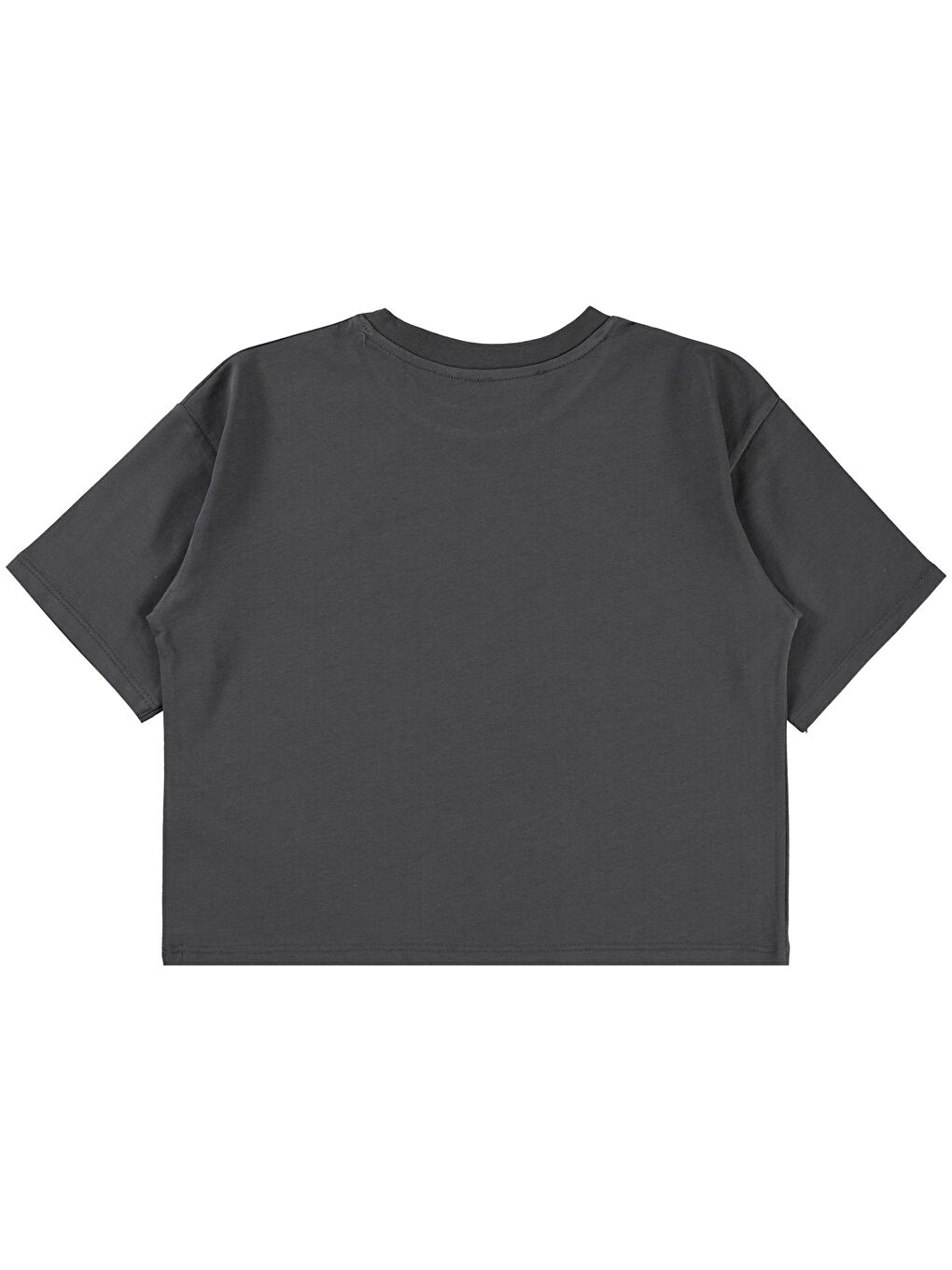 Gri Lola Bunny Kız Çocuk Tişört 10-13 Yaş Füme-1