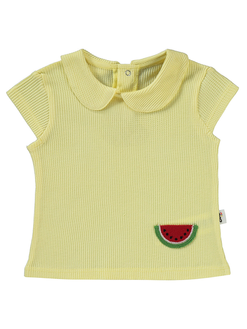 Baby Kız Bebek Şortlu Takım 6-18 Ay Sarı-3