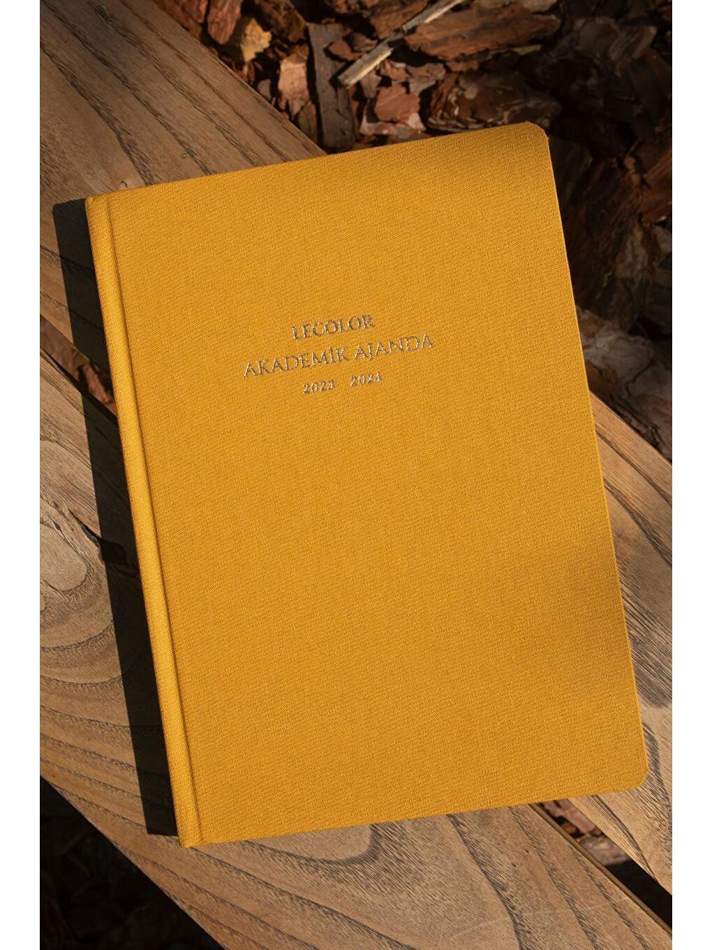 Keten Akademik Ajanda Limited Edition 17x24 Ciltli 23/24 17 Aylık Sarı