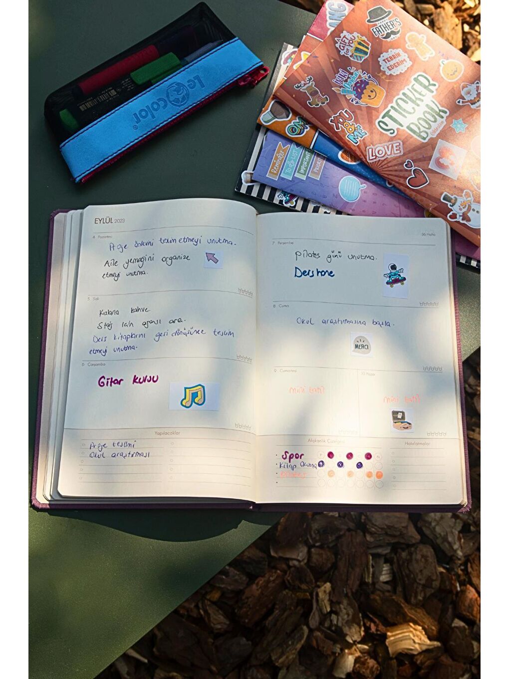 Keten Akademik Ajanda Limited Edition 17x24 Ciltli 23/24 17 Aylık Gri-2