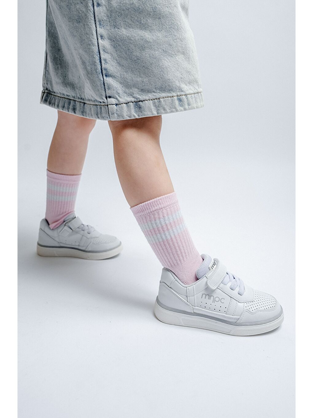 Kız Çocuk Beyaz Sneaker Ayakkabı-3