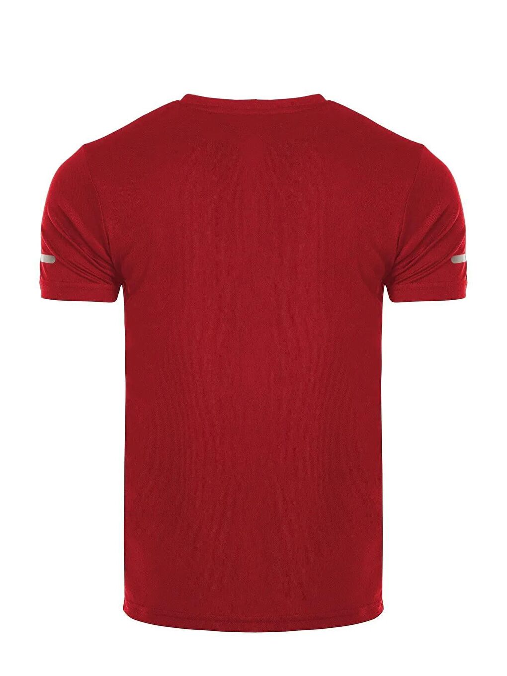 GENIUS STORE Kırmızı Erkek Nem Emici Hızlı Kuruma Atletik Teknik Performans Spor T-shirt Drıfıt-kısakol - 2