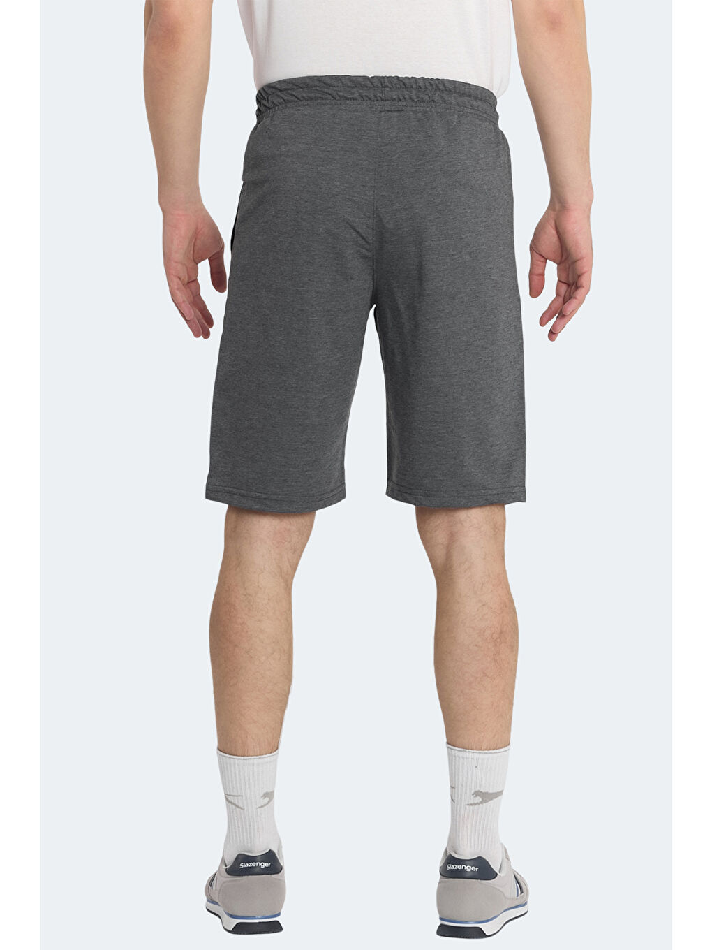 NASIM Erkek Cepli Koyu Gri Şort-5