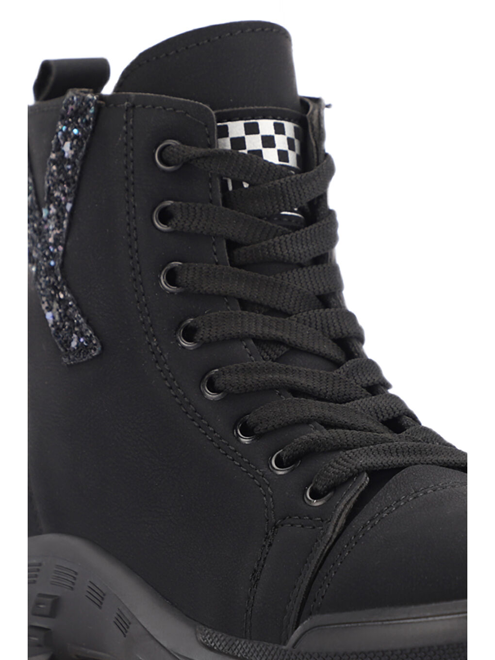 HERUT Kadın Siyah Nubuk Bot-3