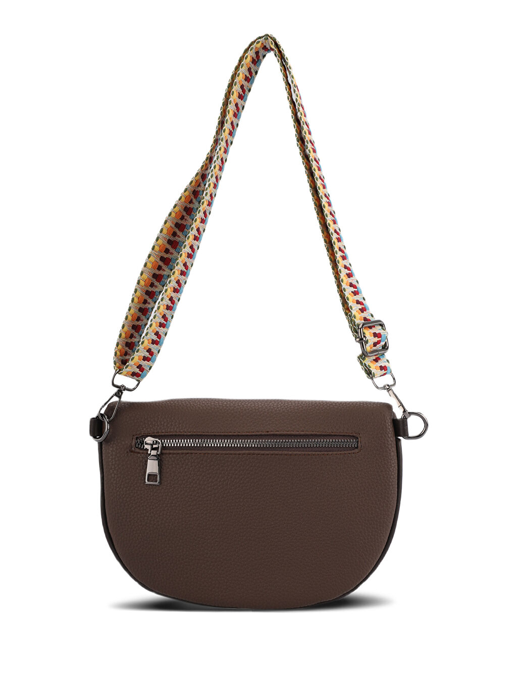 Kahverengi KANGURU Kadın Kahve Omuz Çantası-1