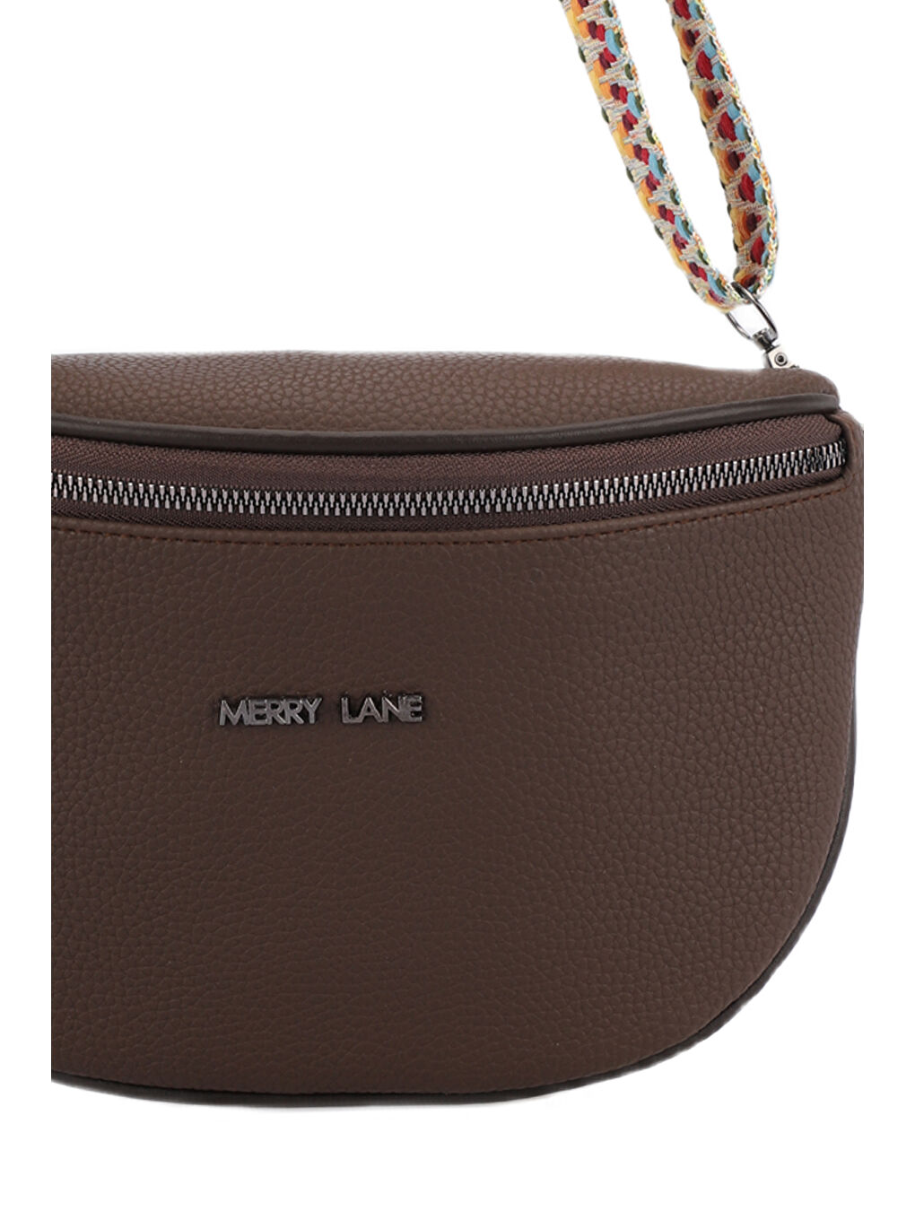 Kahverengi KANGURU Kadın Kahve Omuz Çantası-2