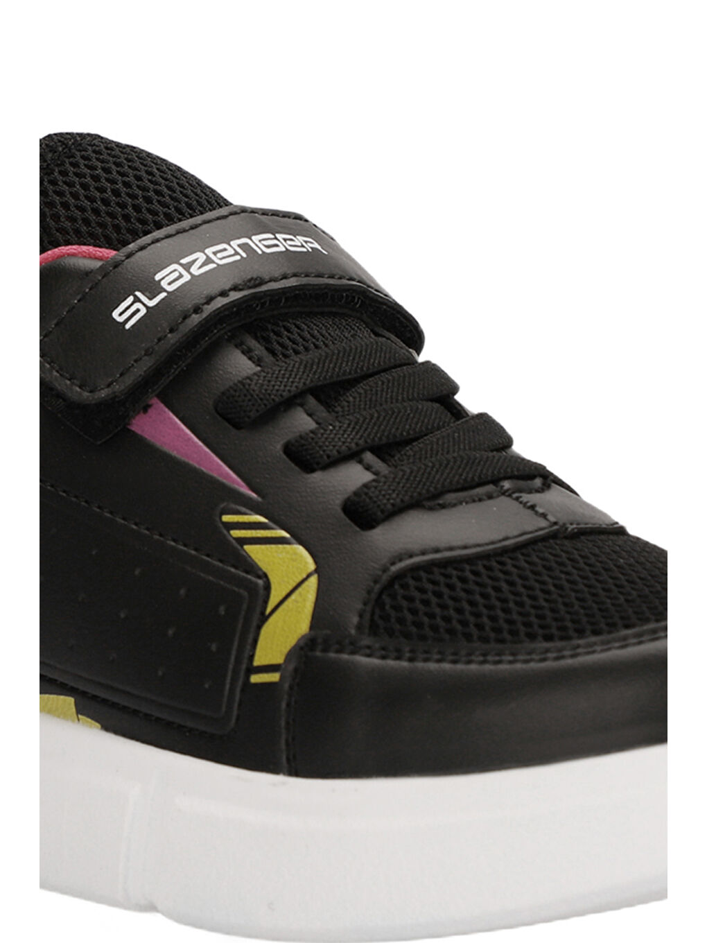 KEPA IN Kız Çocuk Cırt Cırtlı Siyah / Fuşya Sneaker-3