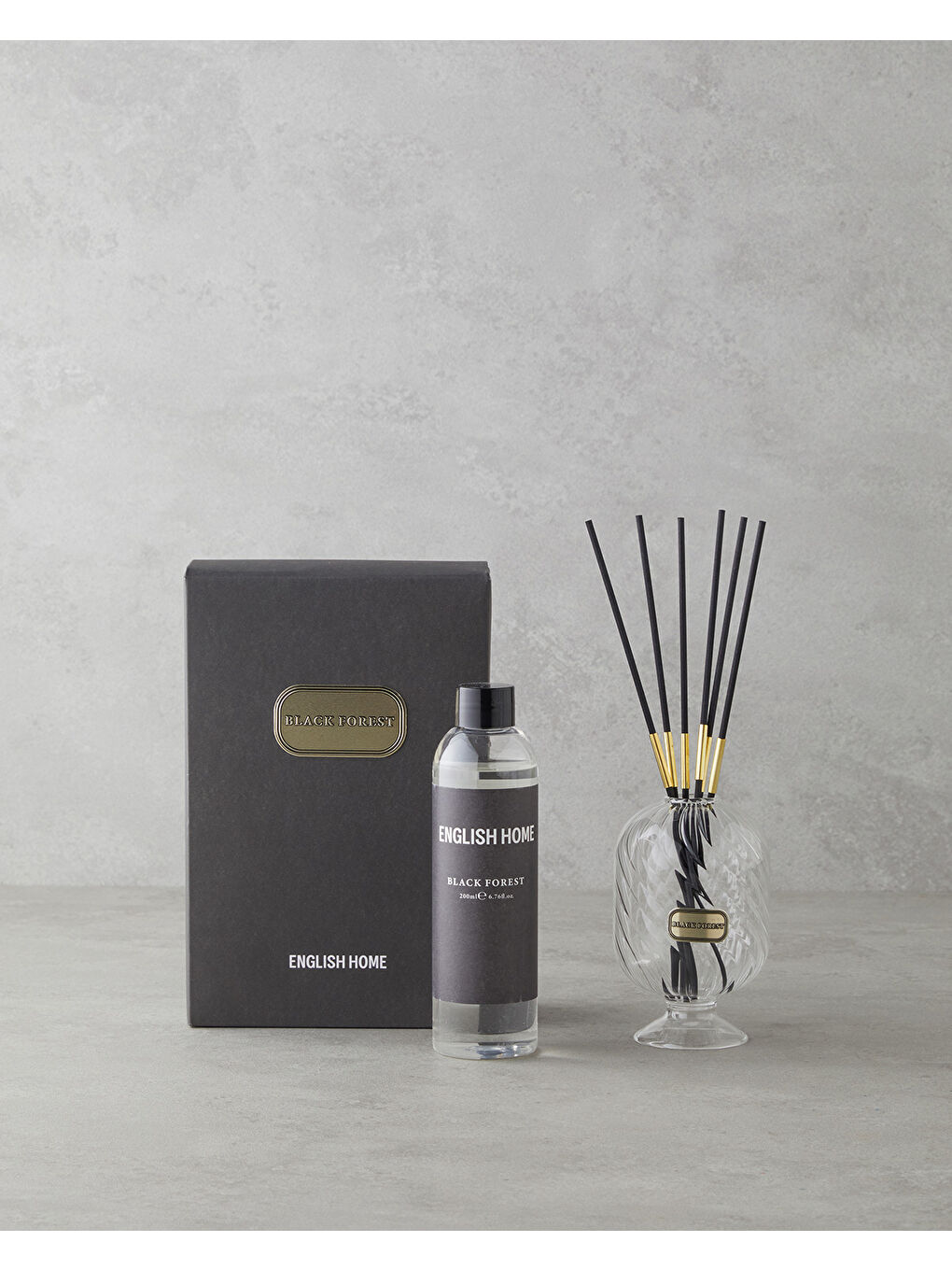 Black Forest Çubuklu Oda Kokusu 200 ml Siyah