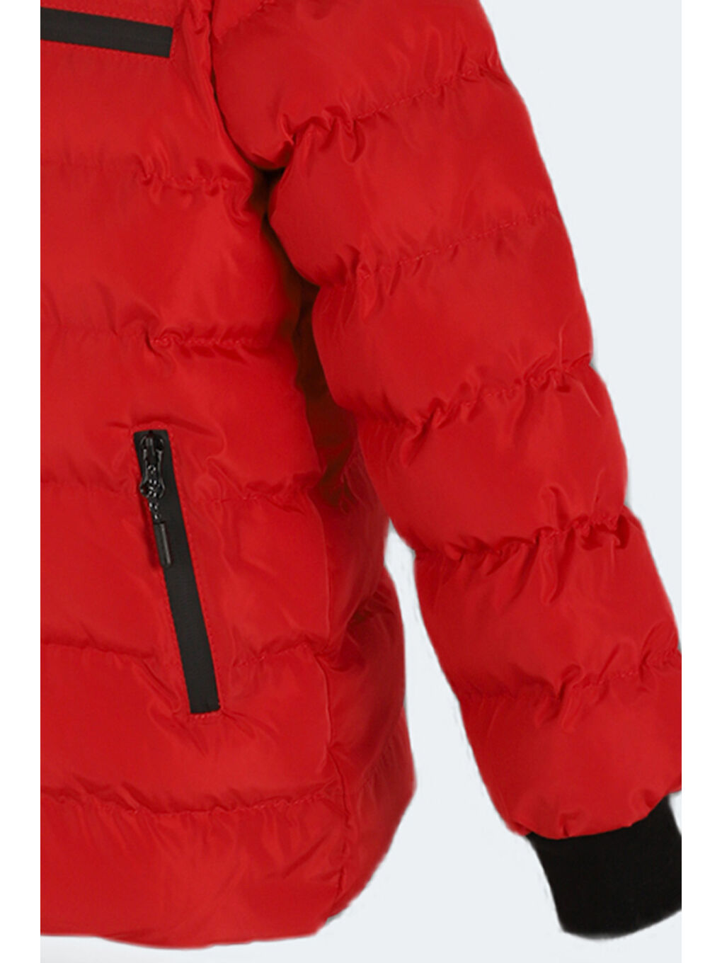 CAPTAIN NEW Unisex Çocuk Mont Kırmızı-6